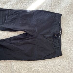 Size 6 - Black Stretch Flare chinos